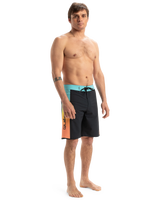 The Quiksilver Mens Surfsilk Holmes Boardshorts in Black Holmes