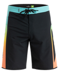 The Quiksilver Mens Surfsilk Holmes Boardshorts in Black Holmes
