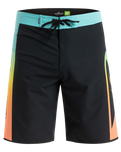 The Quiksilver Mens Surfsilk Holmes Boardshorts in Black Holmes