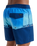The Quiksilver Mens Everyday Half Jam Boardshorts in Nebulas Blue Wordblock