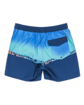 The Quiksilver Mens Everyday Half Jam Boardshorts in Nebulas Blue Wordblock