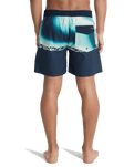 Everyday Half Jam Boardshorts in Dark Navy Wordblock