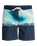 Everyday Half Jam Boardshorts in Dark Navy Wordblock