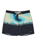 Everyday Half Jam Boardshorts in Dark Navy Wordblock