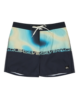 Everyday Half Jam Boardshorts in Dark Navy Wordblock