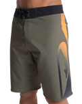 Surfsilk Holmes Boardshorts in Grape Leaf Holmes