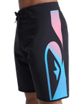 Surfsilk Holmes Boardshorts in Black Holmes