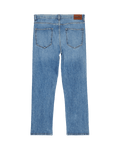 The Quiksilver Mens Regular Denim Jeans in Stone Iindigo