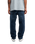 The Quiksilver Mens Regular Denim Jeans in Blue Black Used