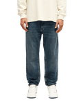 The Quiksilver Mens Straight Denim Jeans in Stone Dirty