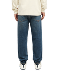 The Quiksilver Mens Straight Denim Jeans in Stone Dirty