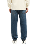 The Quiksilver Mens Straight Denim Jeans in Stone Dirty