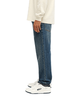 The Quiksilver Mens Straight Denim Jeans in Stone Dirty