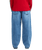 The Quiksilver Mens Baggy Denim Jeans in Stone Used
