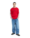 The Quiksilver Mens Baggy Denim Jeans in Stone Used