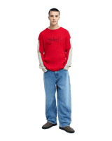 The Quiksilver Mens Baggy Denim Jeans in Stone Used