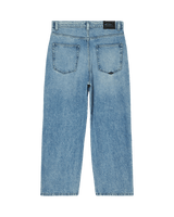 The Quiksilver Mens Baggy Denim Jeans in Stone Used