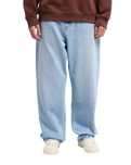 Baggy Denim Jeans in Double Stone Used