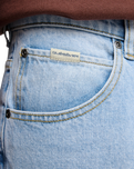 Baggy Denim Jeans in Double Stone Used