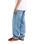 The Quiksilver Mens Relaxed Denim Jeans in Double Stone Used