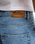 The Quiksilver Mens Relaxed Denim Jeans in Double Stone Used