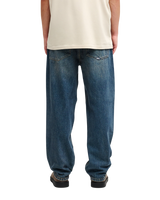 Relaxed Denim Jeans in Stone Dirty