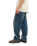 Relaxed Denim Jeans in Stone Dirty