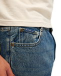 Relaxed Denim Jeans in Stone Dirty