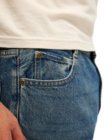 Relaxed Denim Jeans in Stone Dirty