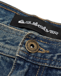 Relaxed Denim Jeans in Stone Dirty