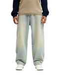 YG Baggy Jeans in Double Stone Dirty