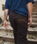 YG Baggy Denim Jeans in Black & Black Brown Tint