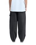 The Quiksilver Mens Baggy Denim Jeans in Black & Black Brown Tint