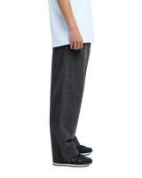 The Quiksilver Mens Baggy Denim Jeans in Black & Black Brown Tint