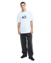 The Quiksilver Mens Baggy Denim Jeans in Black & Black Brown Tint