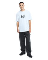The Quiksilver Mens Baggy Denim Jeans in Black & Black Brown Tint