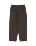 The Quiksilver Mens Baggy Denim Jeans in Black & Black Brown Tint