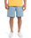 The Quiksilver Mens Taxer Denim Walkshorts in 2001 Stone Wash