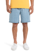 The Quiksilver Mens Taxer Denim Walkshorts in 2001 Stone Wash