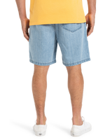 The Quiksilver Mens Taxer Denim Walkshorts in 2001 Stone Wash