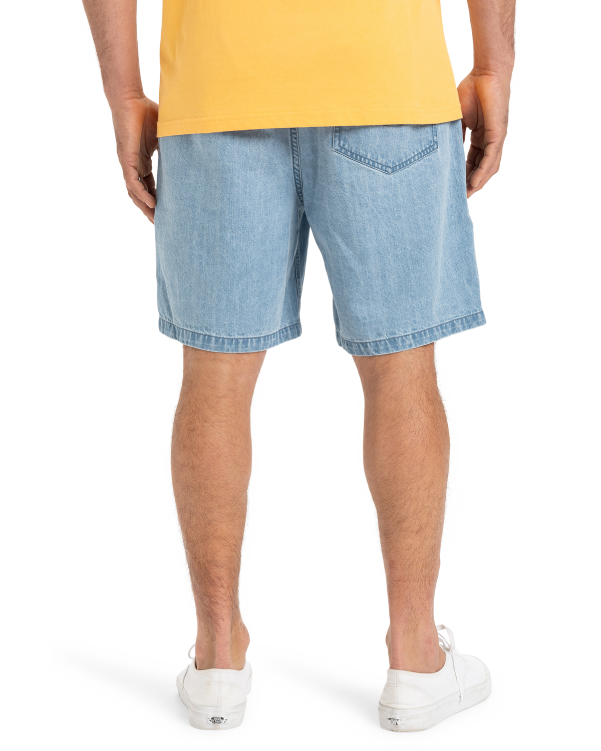 The Quiksilver Mens Taxer Denim Walkshorts in 2001 Stone Wash