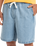The Quiksilver Mens Taxer Denim Walkshorts in 2001 Stone Wash