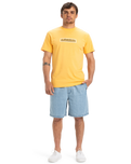 The Quiksilver Mens Taxer Denim Walkshorts in 2001 Stone Wash