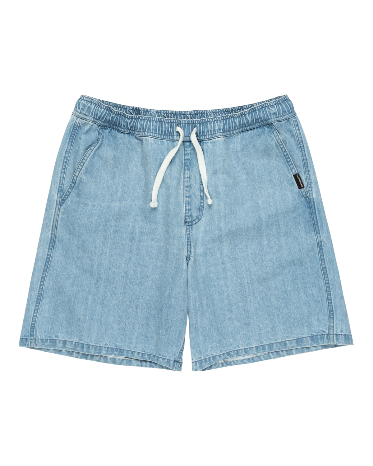The Quiksilver Mens Taxer Denim Walkshorts in 2001 Stone Wash