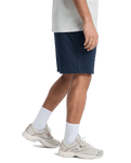 The Quiksilver Mens Basic Fleece Joggers Shorts in Dark Navy