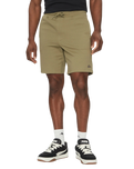 Basic Jogger Shorts in Aloe