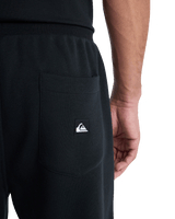 The Quiksilver Mens Salt Water Joggers in Black