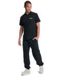 The Quiksilver Mens Salt Water Joggers in Black