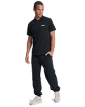 The Quiksilver Mens Salt Water Joggers in Black