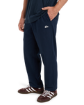 The Quiksilver Mens Basic Joggers in Navy Blazer